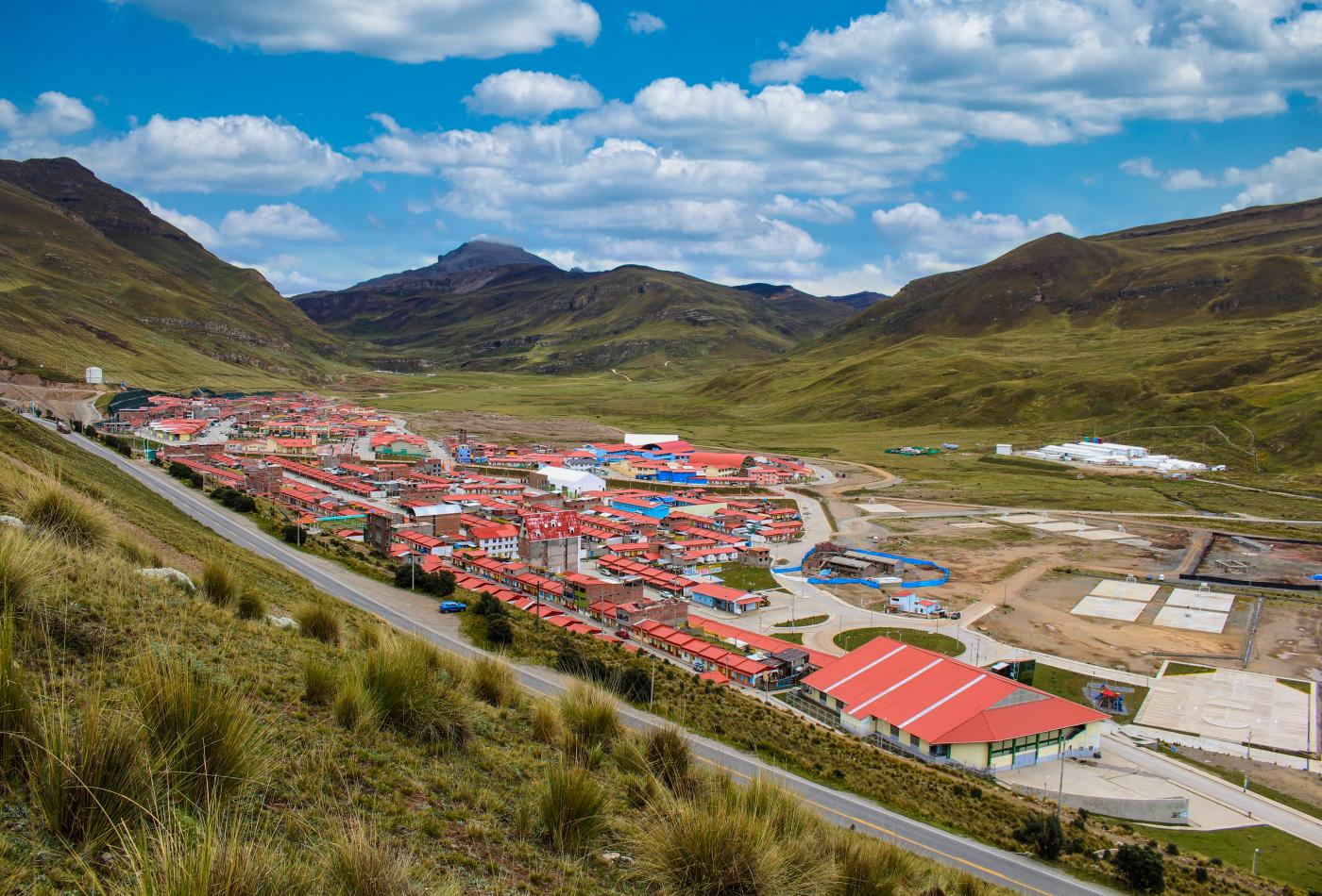Operación y entorno de Minera Chinalco Perú